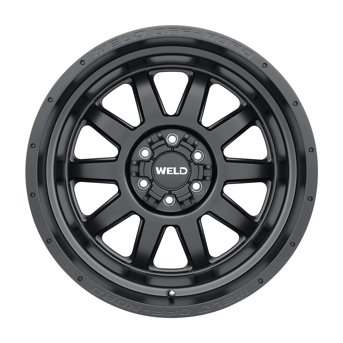 Set4) WELD Off-Road Stealth 20x10 8x165.1/8x6.5 Black -18mm wheels